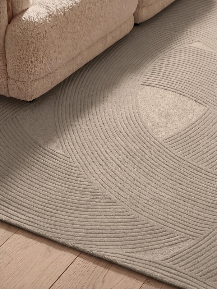 Wollen vloerkleed - Kensington Beige Wollen vloerkleed - Kensington Beige