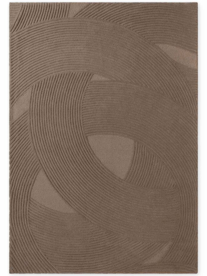 Wollen vloerkleed - Kensington Bruin Wollen vloerkleed - Kensington Bruin