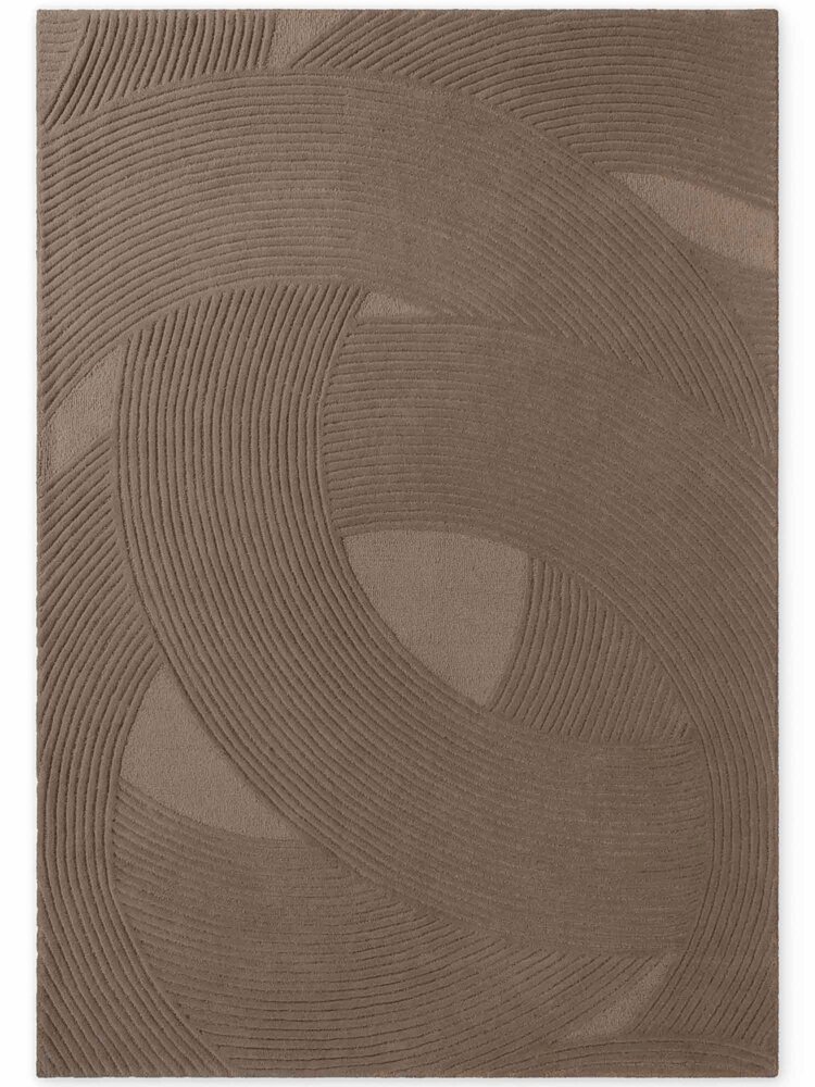 Wollen vloerkleed - Kensington Bruin Wollen vloerkleed - Kensington Bruin