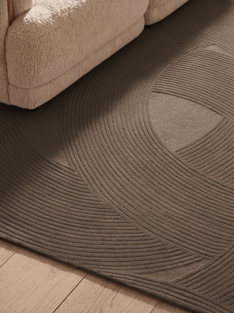 Wollen vloerkleed - Kensington Bruin Wollen vloerkleed - Kensington Bruin