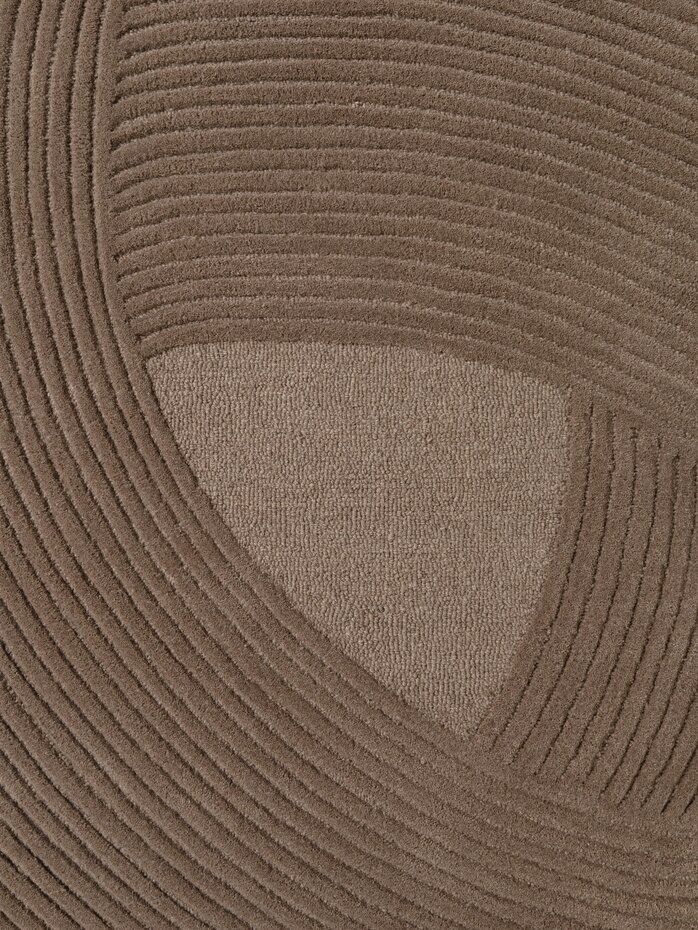 Wollen vloerkleed - Kensington Bruin Wollen vloerkleed - Kensington Bruin