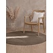 Rond wollen vloerkleed - Kensington Bruin Rond wollen vloerkleed - Kensington Bruin