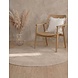 Rond wollen vloerkleed - Kensington Beige Rond wollen vloerkleed - Kensington Beige
