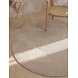 Rond wollen vloerkleed - Kensington Beige Rond wollen vloerkleed - Kensington Beige