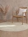 Rond wollen vloerkleed - Kensington Creme