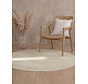 Rond wollen vloerkleed - Kensington Creme