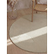 Rond wollen vloerkleed - Kensington Creme