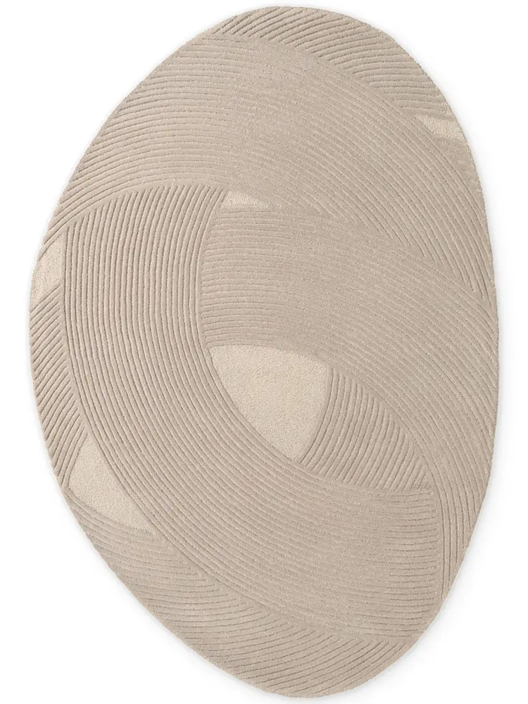 Organisch wollen vloerkleed - Kensington Beige Organisch wollen vloerkleed - Kensington Beige