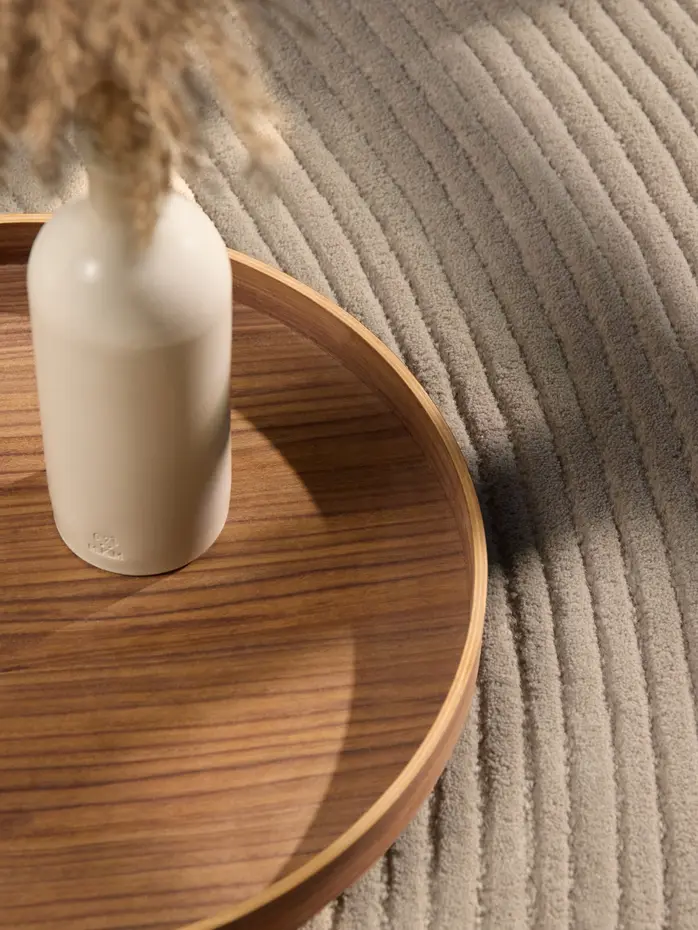 Organisch wollen vloerkleed - Kensington Beige Organisch wollen vloerkleed - Kensington Beige