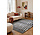 Wollen vloerkleed geometrisch - Stryve Pulse Zwart/Wit