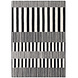 Wollen vloerkleed geometrisch - Stryve Pulse Zwart/Wit Wollen vloerkleed geometrisch - Stryve Pulse Zwart/Wit