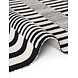 Wollen vloerkleed geometrisch - Stryve Pulse Zwart/Wit Wollen vloerkleed geometrisch - Stryve Pulse Zwart/Wit