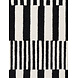 Wollen vloerkleed geometrisch - Stryve Pulse Zwart/Wit Wollen vloerkleed geometrisch - Stryve Pulse Zwart/Wit