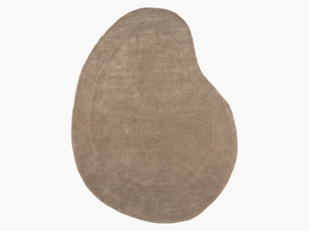 Organisch wollen vloerkleed - Natural Pebble Beige Organisch wollen vloerkleed - Natural Pebble Beige