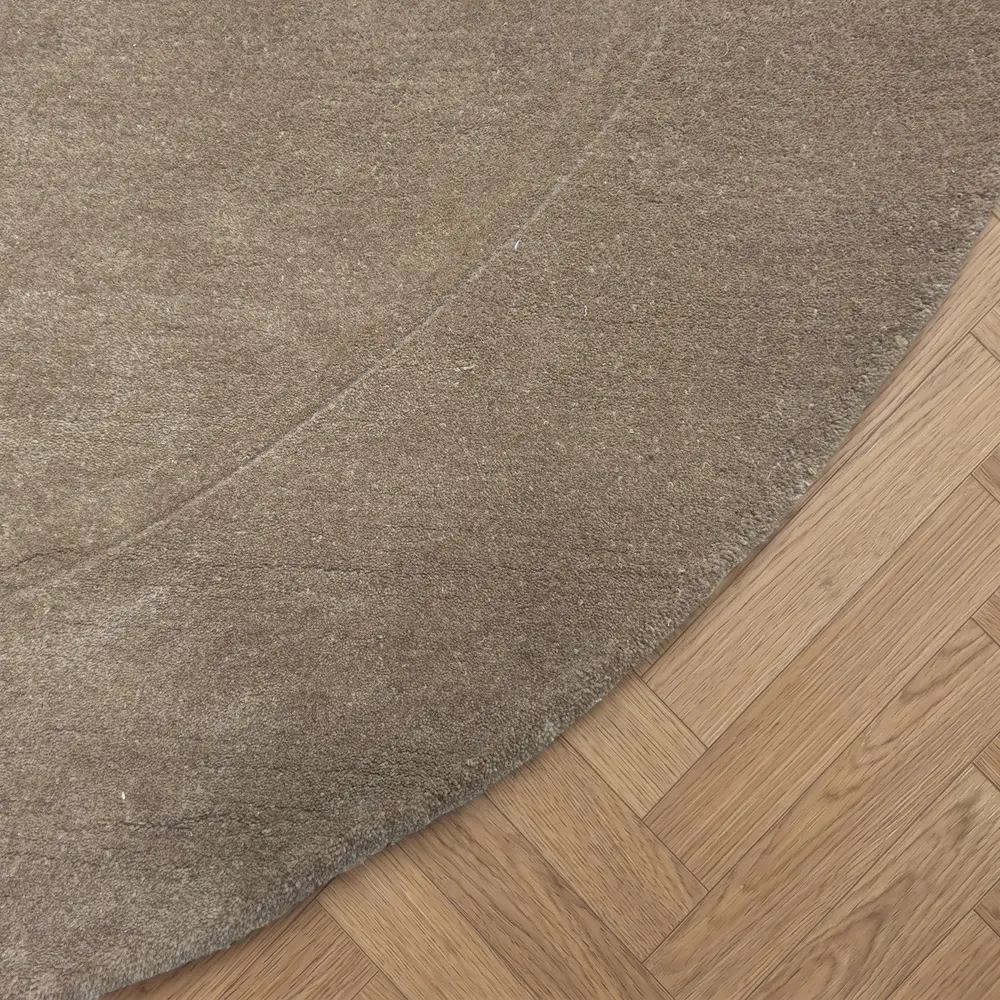 Organisch wollen vloerkleed - Natural Pebble Beige Organisch wollen vloerkleed - Natural Pebble Beige