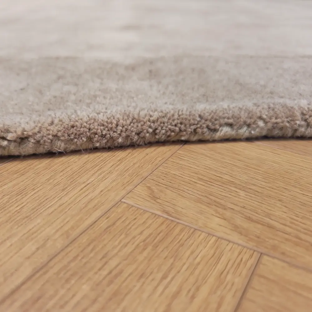 Organisch wollen vloerkleed - Natural Pebble Beige Organisch wollen vloerkleed - Natural Pebble Beige