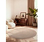 Rond wollen vloerkleed - Kivi Beige