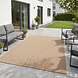 Effen buitenkleed - Mira Beige Effen buitenkleed - Mira Beige