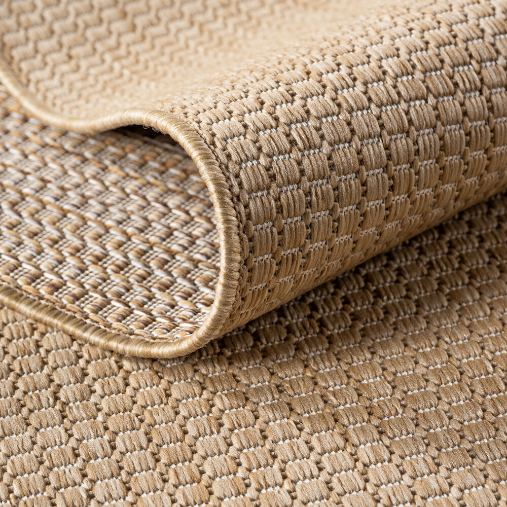 Effen buitenkleed - Mira Beige Effen buitenkleed - Mira Beige