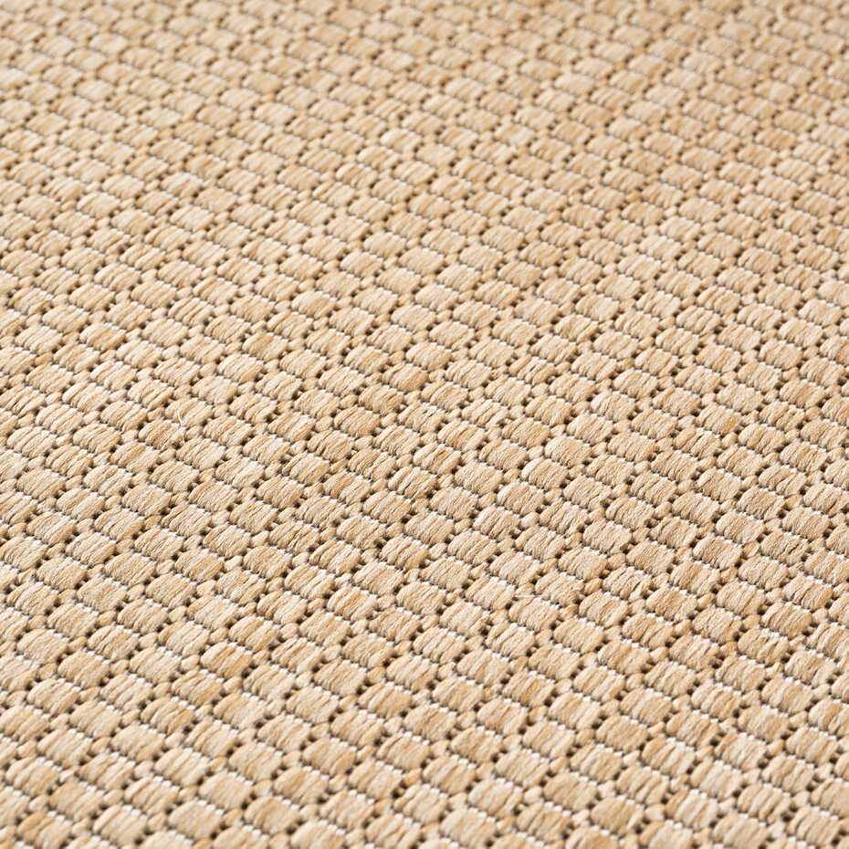 Effen buitenkleed - Mira Beige Effen buitenkleed - Mira Beige