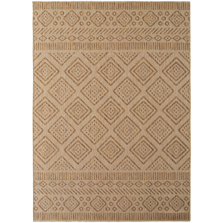 Boho buitenkleed - Mira Beige Boho buitenkleed - Mira Beige