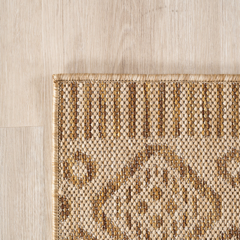 Boho buitenkleed - Mira Beige Boho buitenkleed - Mira Beige