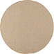 Rond effen buitenkleed - Mira Beige Rond effen buitenkleed - Mira Beige