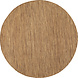 Rond effen buitenkleed - Mira Bruin/Naturel Rond effen buitenkleed - Mira Bruin/Naturel