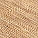 Rond effen buitenkleed - Mira Bruin/Naturel Rond effen buitenkleed - Mira Bruin/Naturel