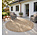 Rond Boho buitenkleed - Mira Beige
