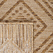 Rond Boho buitenkleed - Mira Beige Rond Boho buitenkleed - Mira Beige