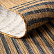 Rond japandi buitenkleed - Mira Naturel/Zwart Rond japandi buitenkleed - Mira Naturel/Zwart