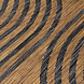 Rond japandi buitenkleed - Mira Naturel/Zwart Rond japandi buitenkleed - Mira Naturel/Zwart