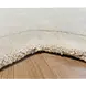 Organisch wollen vloerkleed - Natural Scallop Creme/Naturel Organisch wollen vloerkleed - Natural Scallop Creme/Naturel