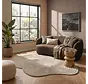 Organisch wollen vloerkleed - Flowform Creme/Naturel