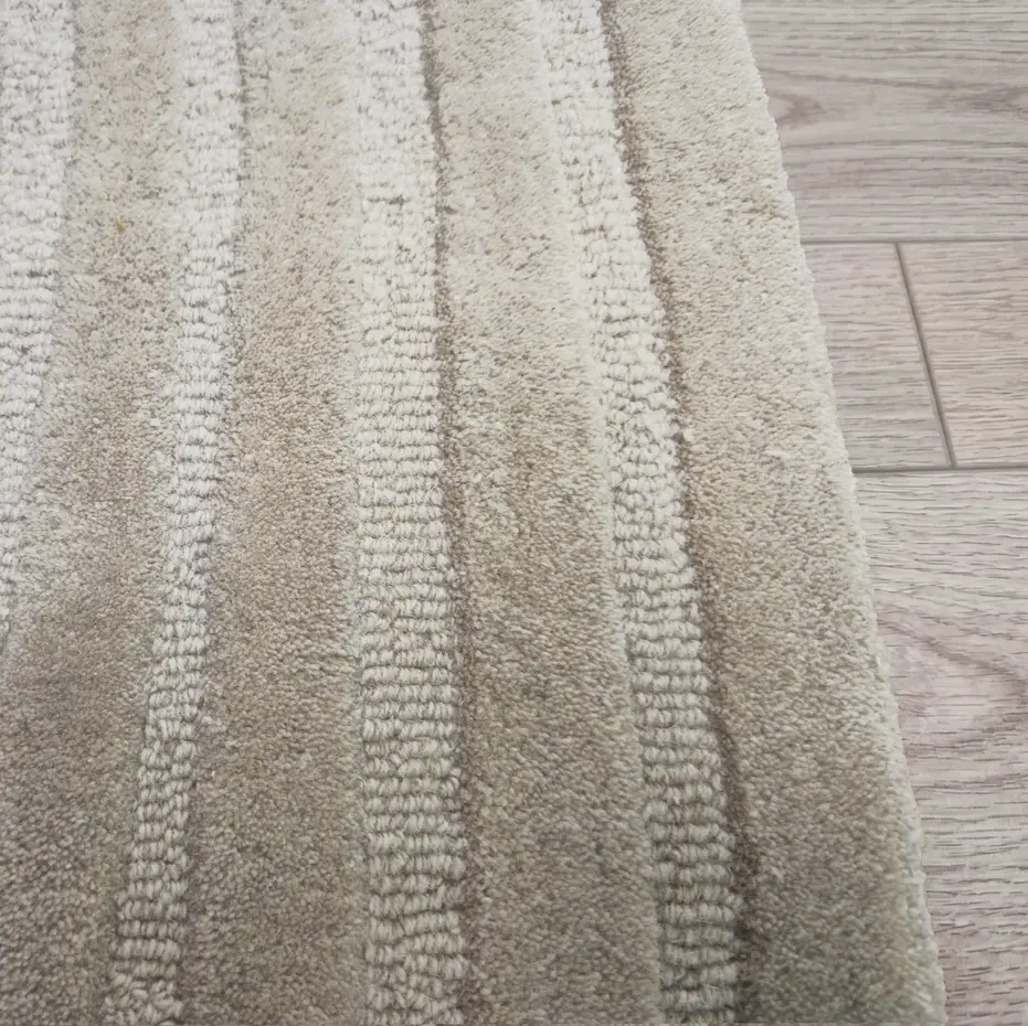 Organisch wollen vloerkleed - Flowform Creme/Naturel Organisch wollen vloerkleed - Flowform Creme/Naturel