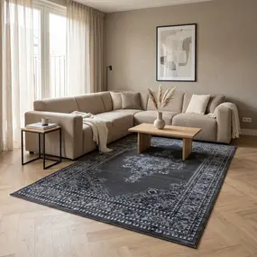 Klassiek vloerkleed - Marrakesh Oosters Grijs