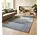 Modern geblokt vloerkleed - Broadway Blauw/Grijs