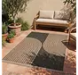 Jute buitenkleed - Colinna Japandi Antraciet/Beige