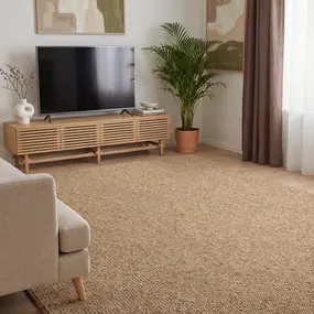 Elle Decoration Laagpolig vloerkleed - Rocco Bolletjes Beige