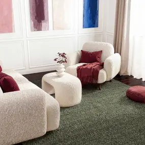 Ted Baker Laagpolig vloerkleed - Notting Hill Boucle Groen Ted Baker Laagpolig vloerkleed - Notting Hill Boucle Groen