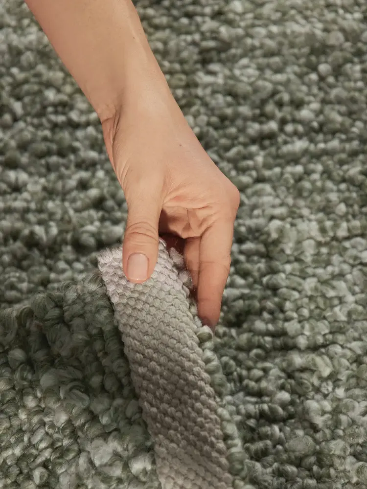 Laagpolig vloerkleed - Notting Hill Boucle Groen Laagpolig vloerkleed - Notting Hill Boucle Groen