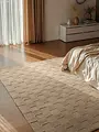 Wollen vloerkleed - Scala Blocks Taupe