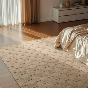 Villeroy & Boch Wollen vloerkleed - Scala Blocks Taupe Villeroy & Boch Wollen vloerkleed - Scala Blocks Taupe