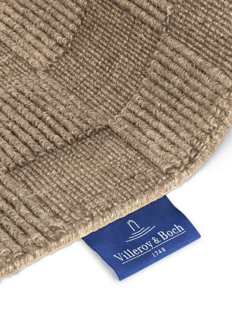 Wollen vloerkleed - Scala Blocks Taupe Wollen vloerkleed - Scala Blocks Taupe