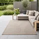 Botanisch binnen- en buitenkleed - Novara Beige Botanisch binnen- en buitenkleed - Novara Beige