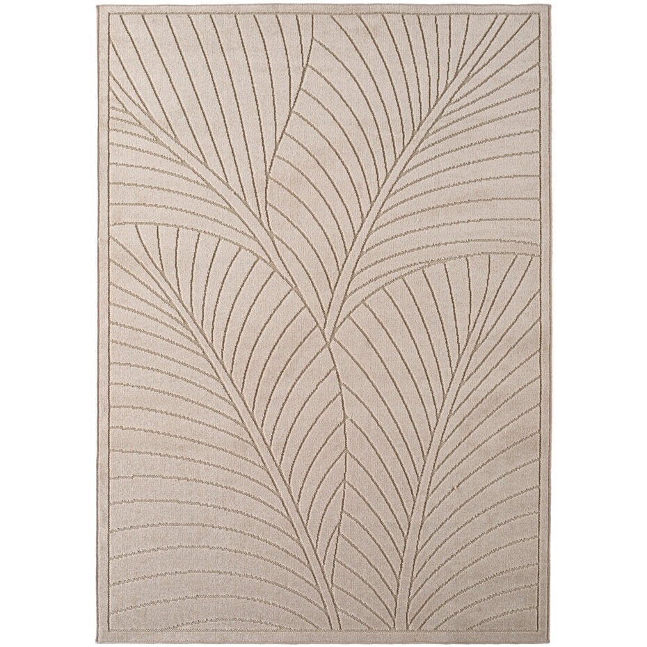 Botanisch binnen- en buitenkleed - Novara Beige Botanisch binnen- en buitenkleed - Novara Beige