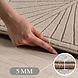 Botanisch binnen- en buitenkleed - Novara Beige Botanisch binnen- en buitenkleed - Novara Beige