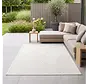 Botanisch binnen- en buitenkleed - Novara Creme