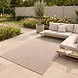 Palmblad binnen- en buitenkleed – Novara Beige Palmblad binnen- en buitenkleed – Novara Beige